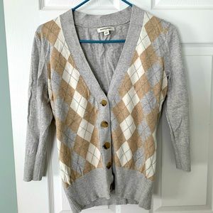 Banana Republic button up sweater